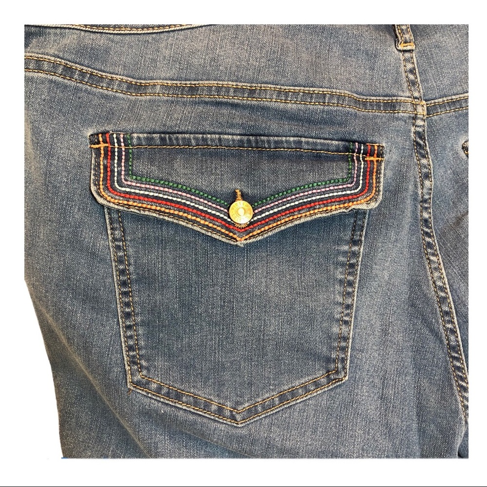 Vintage America Demi Boot-y Mid Rise Crop Bootcut - Picture 4 of 7